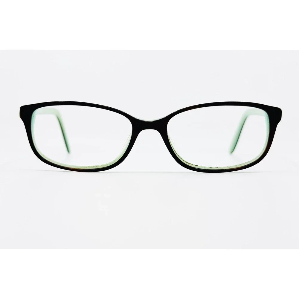 Bulova Eyeglass Frames Womens Havana Mint Ixtapa Oval 53-16-140